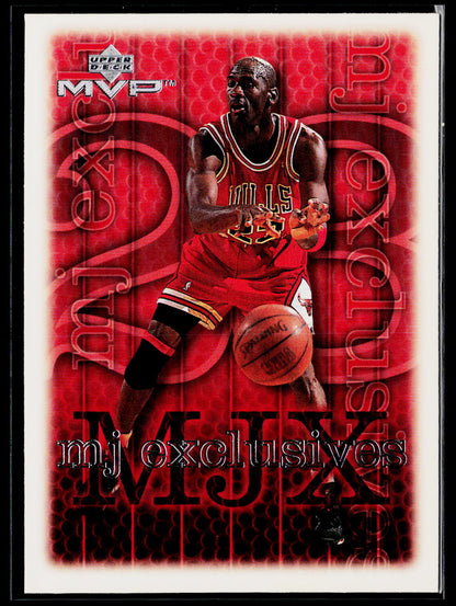 1999-00 Upper Deck MVP #201 Michael Jordan Silver Script