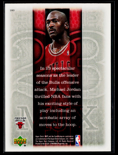 1999-00 Upper Deck MVP #183 Michael Jordan