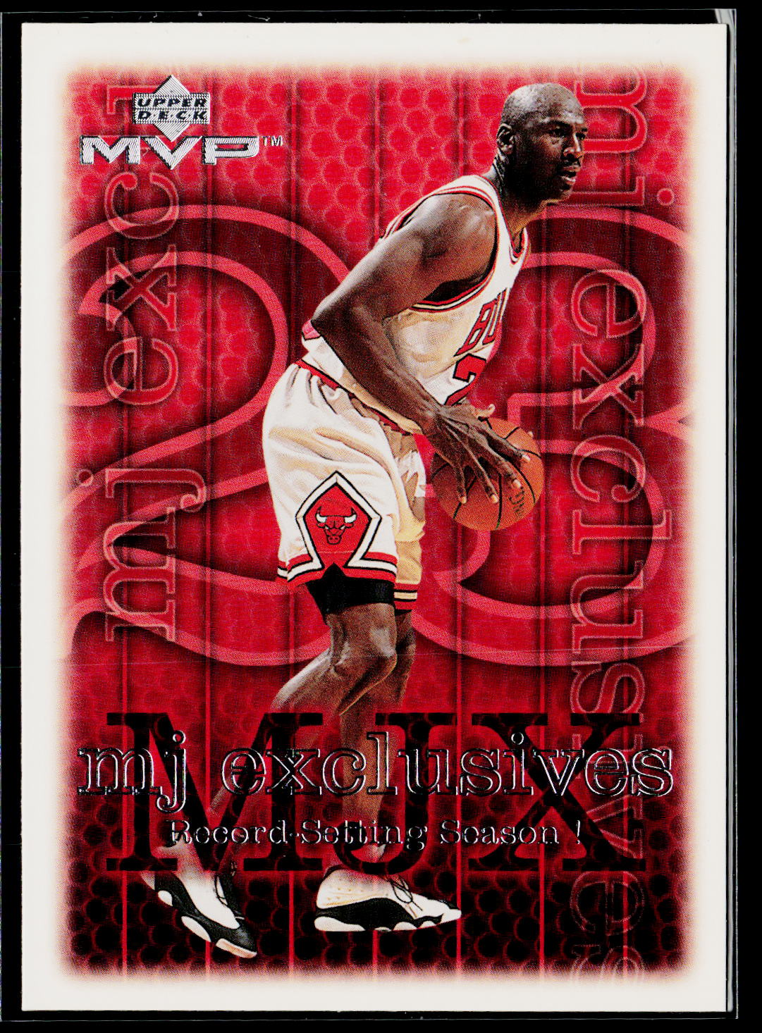 1999-00 Upper Deck MVP #202 Michael Jordan Silver Script