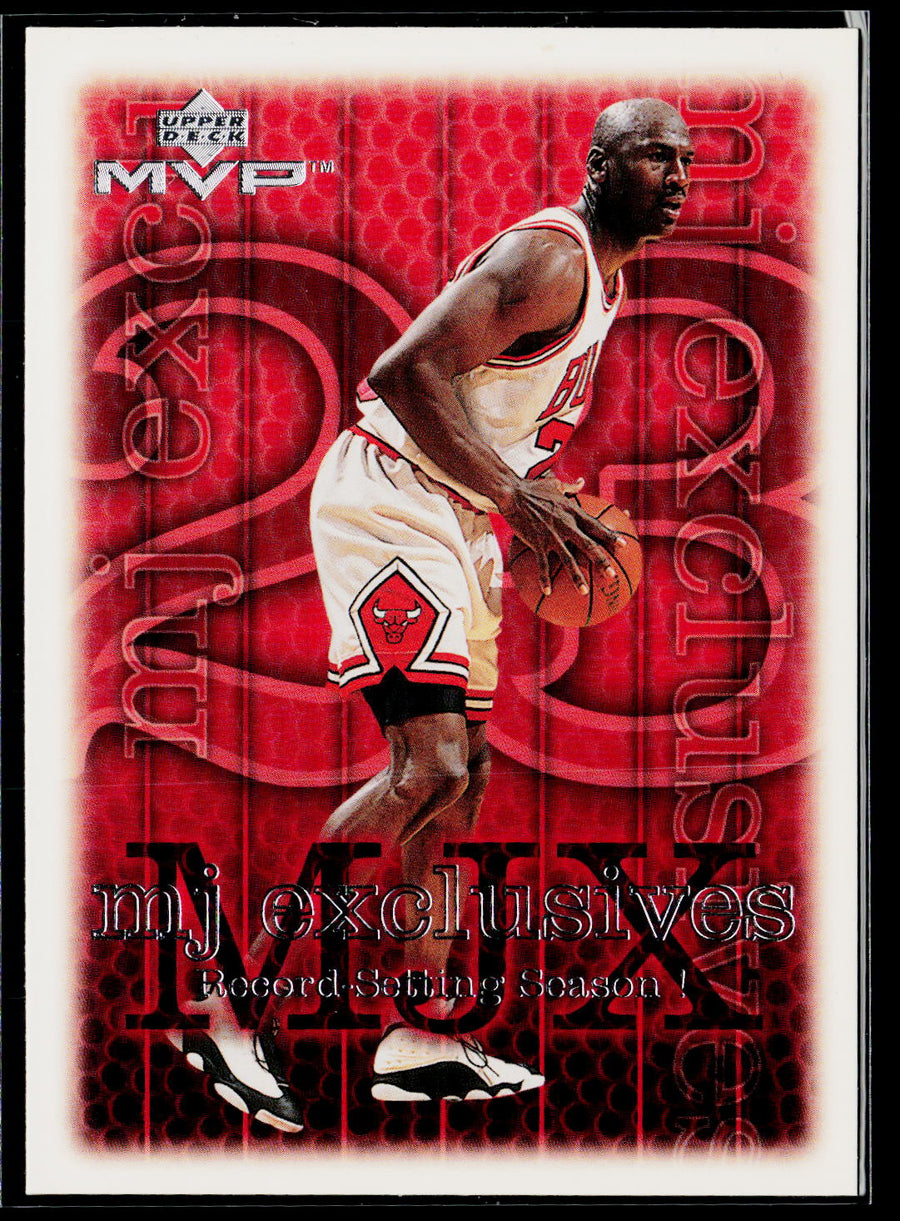 1999-00 Upper Deck MVP #202 Michael Jordan Silver Script