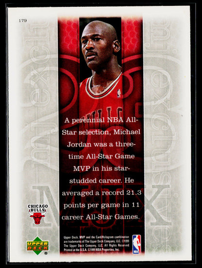 1999-00 Upper Deck MVP #179 Michael Jordan