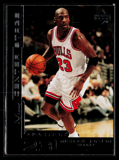 1999-00 Upper Deck Ovation #CS1 Michael Jordan MJ Center Stage