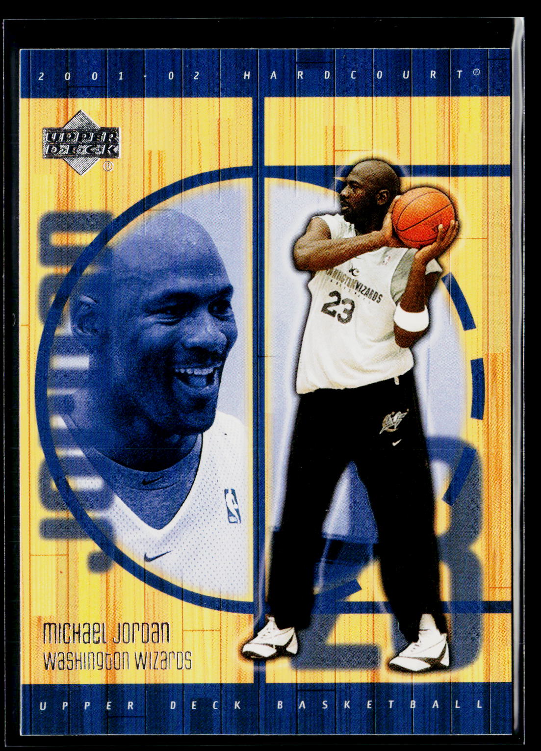 2001-02 Upper Deck Hardcourt #121 Michael Jordan