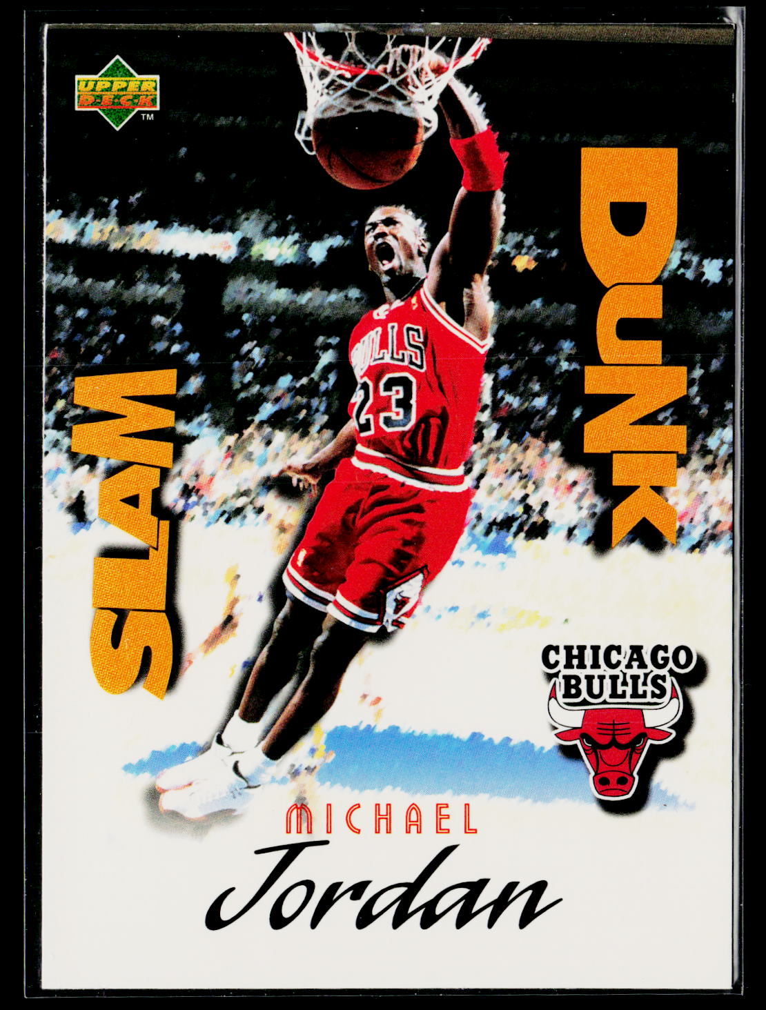 1997 Upper Deck Nestle Slam Dunk #SD22 Michael Jordan
