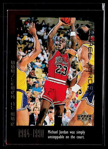 1999 Upper Deck Michael Jordan Career Collection #16 Michael Jordan