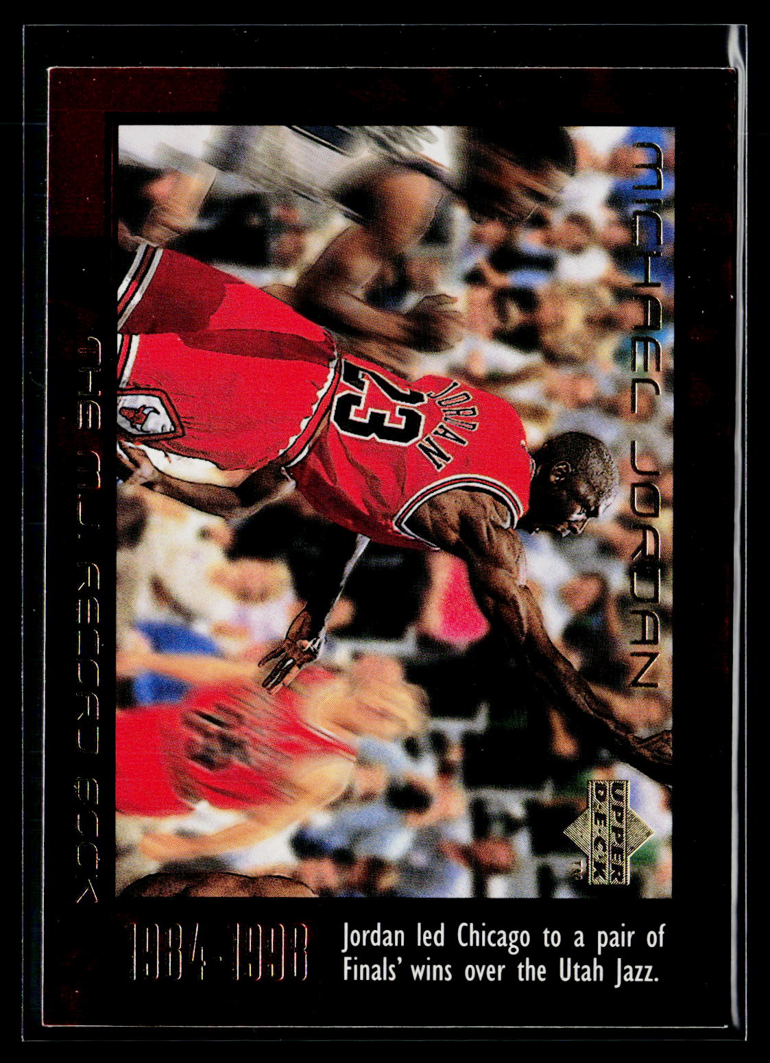 1999 Upper Deck Michael Jordan Career Collection #50 Michael Jordan