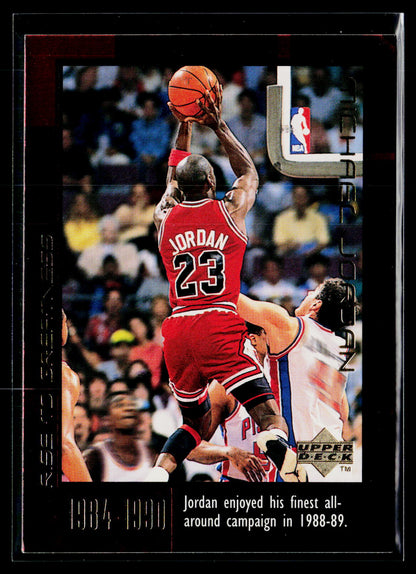 1999 Upper Deck Michael Jordan Career Collection #24 Michael Jordan