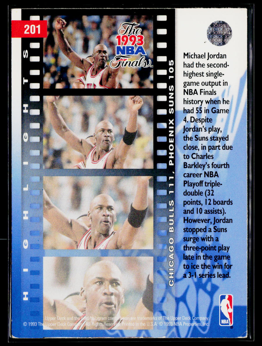 1993-94 Upper Deck #201 Michael Jordan