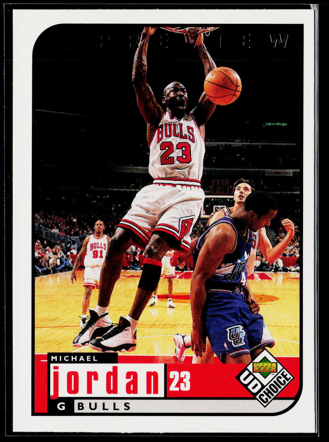 1998-99 UD Choice #23 Michael Jordan
