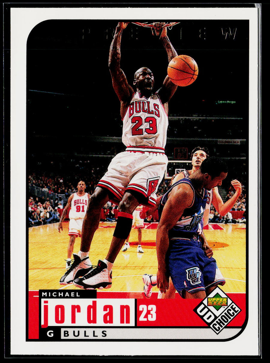 1998-99 UD Choice #23 Michael Jordan