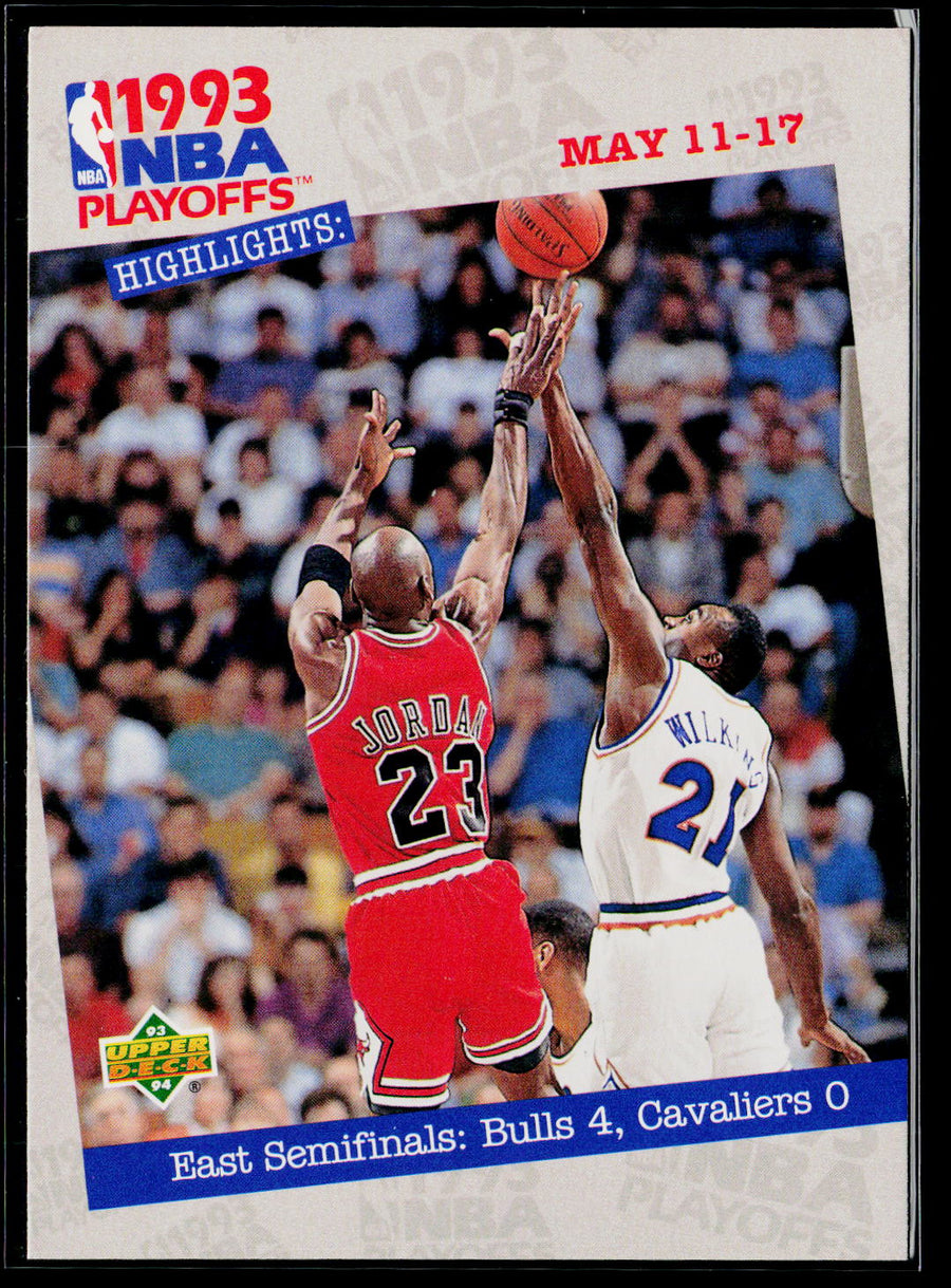 1993-94 Upper Deck #187 East Semifinals: Bulls 4, Cavaliers 0