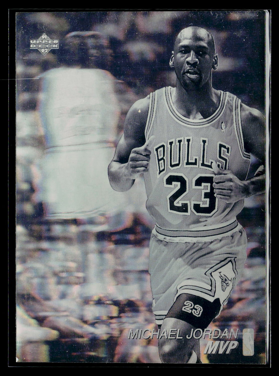 1991-92 Upper Deck #2 Michael Jordan International Award Winner Holograms