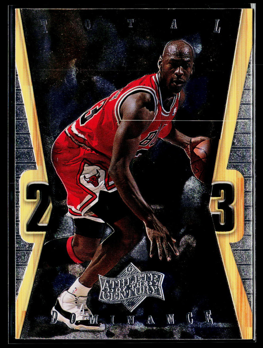 1999 Upper Deck Athlete of the Century #TD10 Michael Jordan Total Dominance