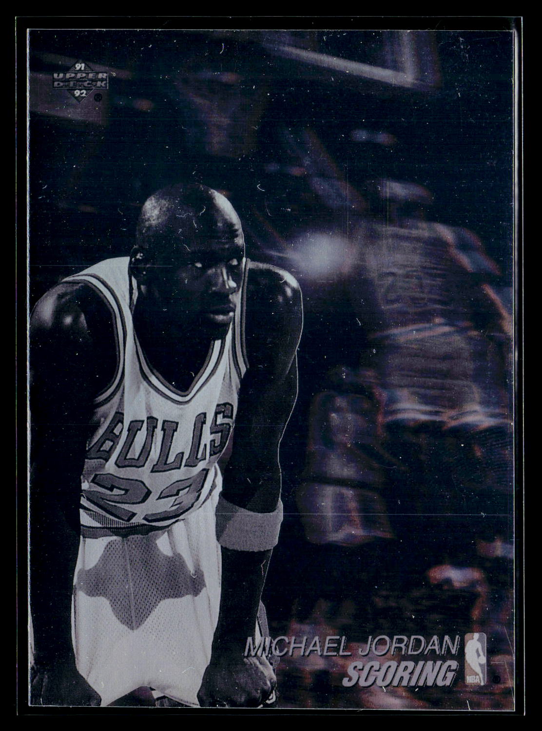 1991-92 Upper Deck #3 Michael Jordan International Award Winner Holograms