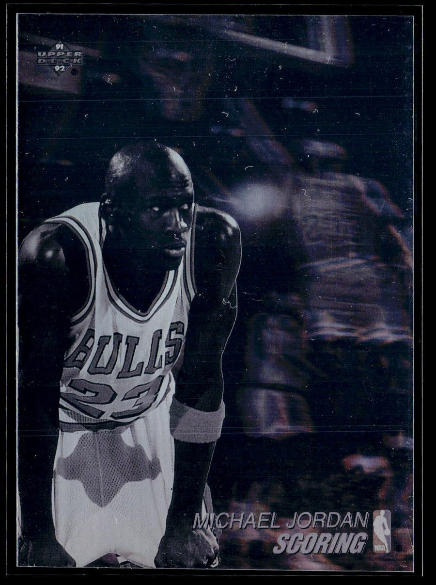1991-92 Upper Deck #3 Michael Jordan International Award Winner Holograms