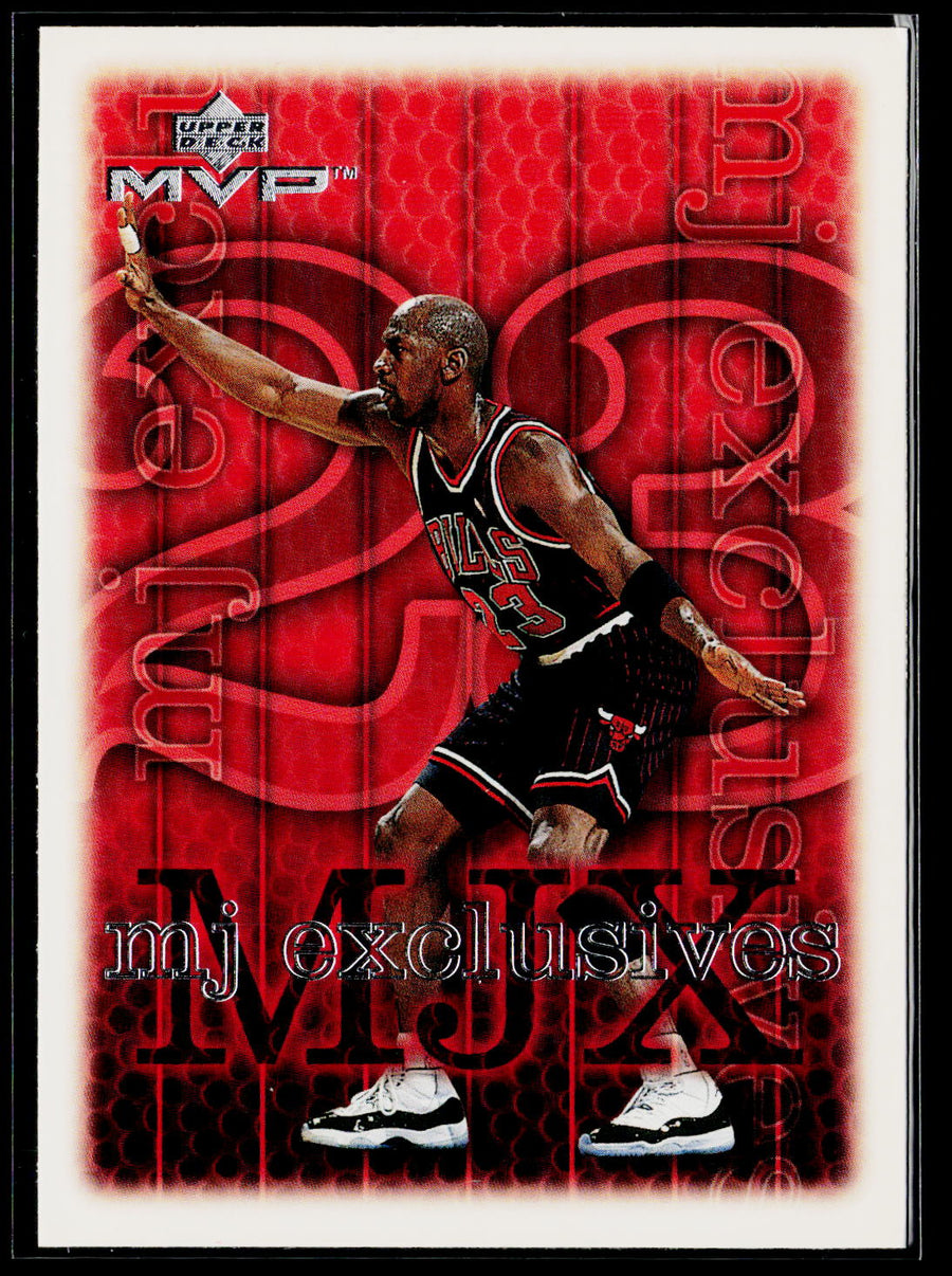 1999-00 Upper Deck MVP #191 Michael Jordan Silver Script