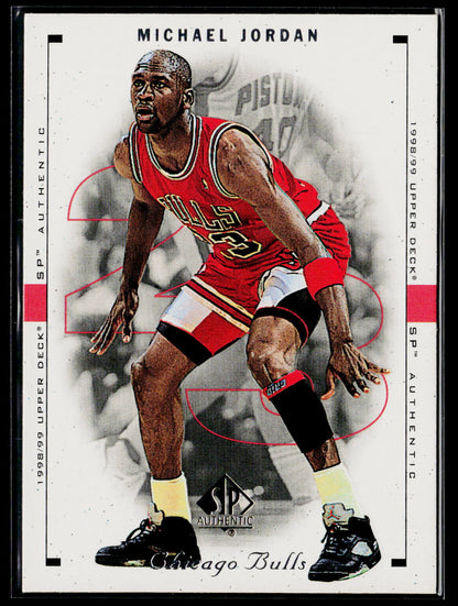 1998-99 SP Authentic #3 Michael Jordan