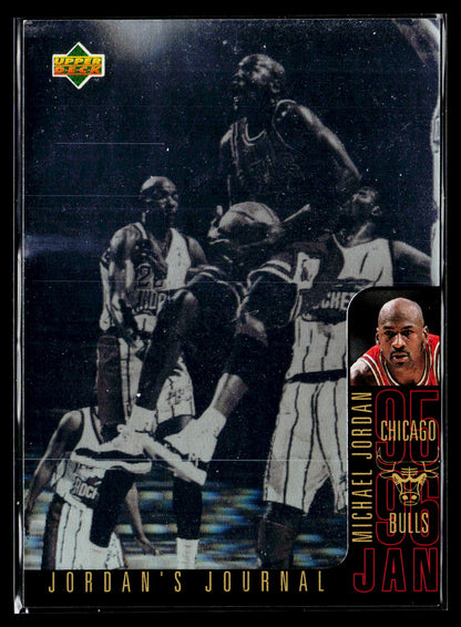 1996-97 Collector's Choice Italian #J3 Michael Jordan Jordan's Journal