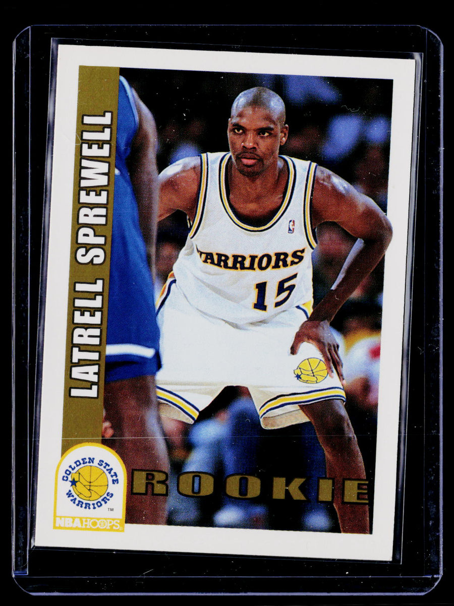 1992-93 Hoops #389 Latrell Sprewell