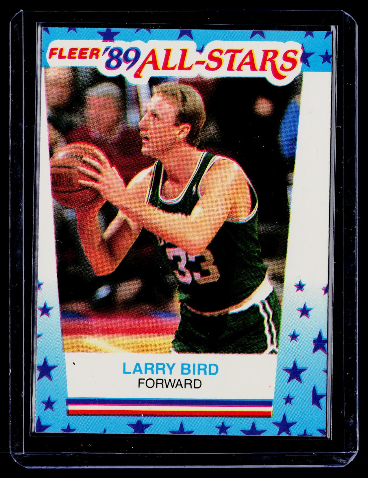 1989-90 Fleer #10 Larry Bird Stickers