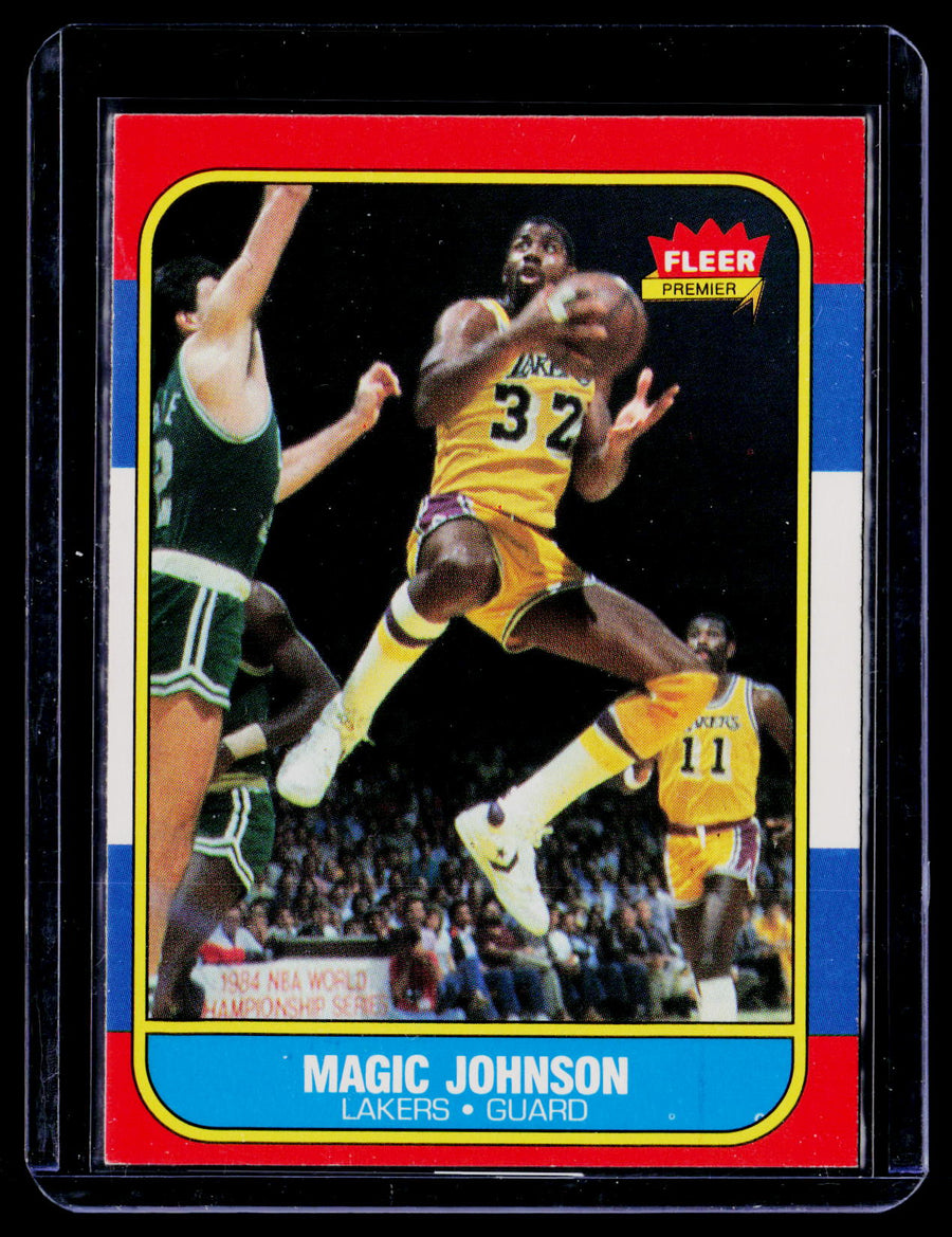 1986-87 Fleer #53 Magic Johnson