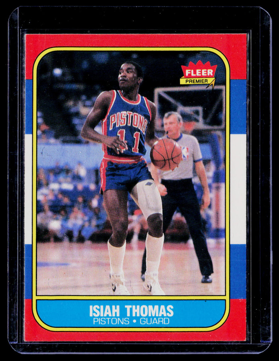 1986-87 Fleer #109 Isiah Thomas