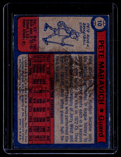 1974-75 Topps #10 Pete Maravich