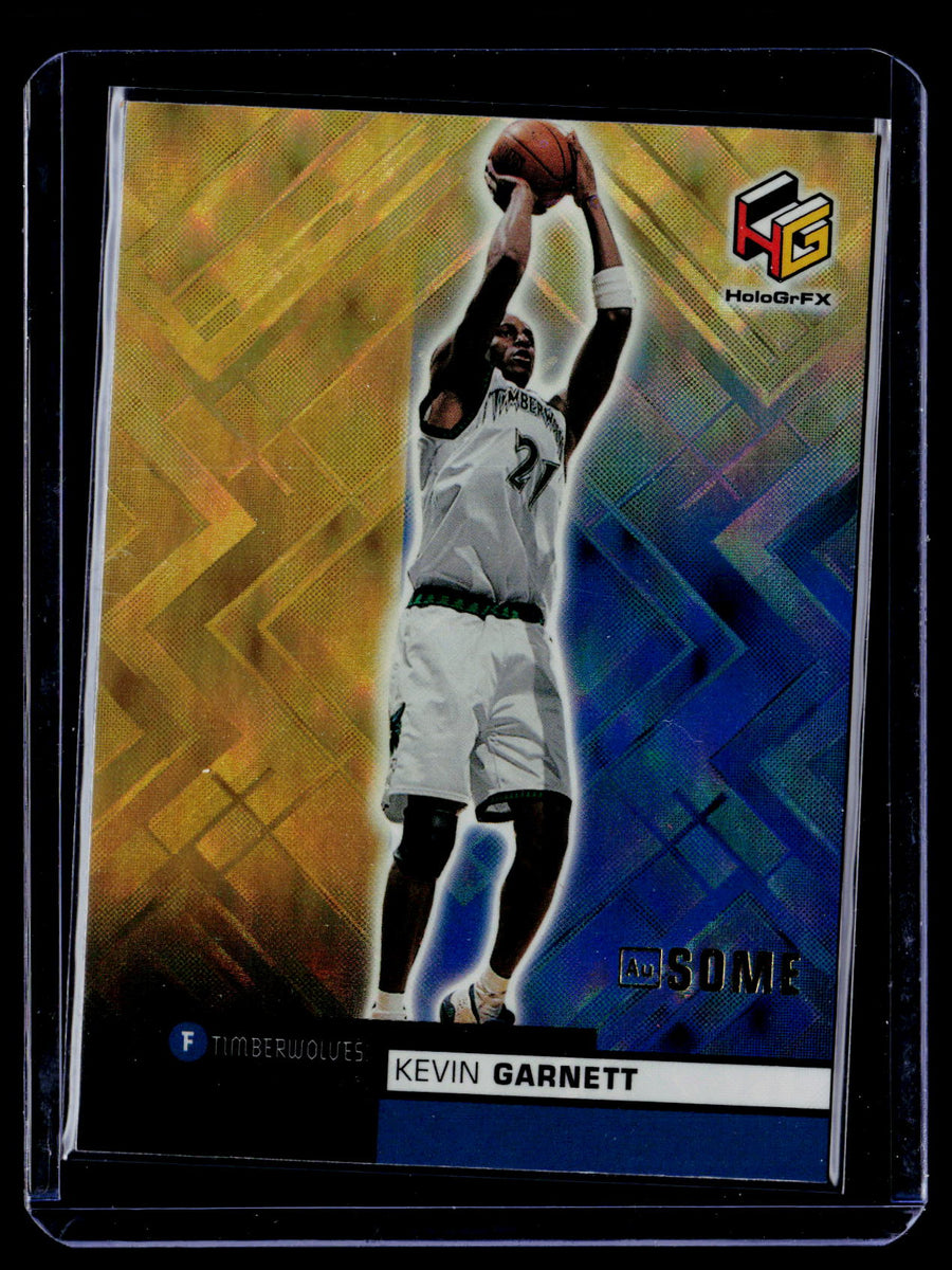 1999-00 Upper Deck HoloGrFX #33 AU Kevin Garnett AuSome