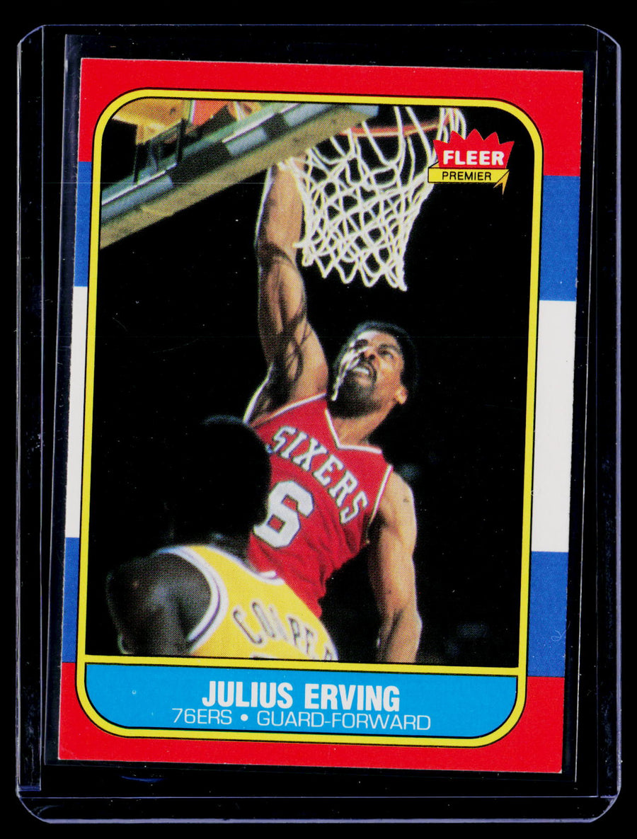 1986-87 Fleer #31 Julius Erving