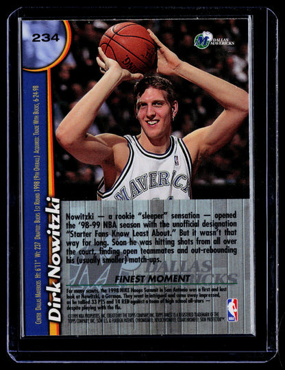 1998-99 Finest #234 Dirk Nowitzki