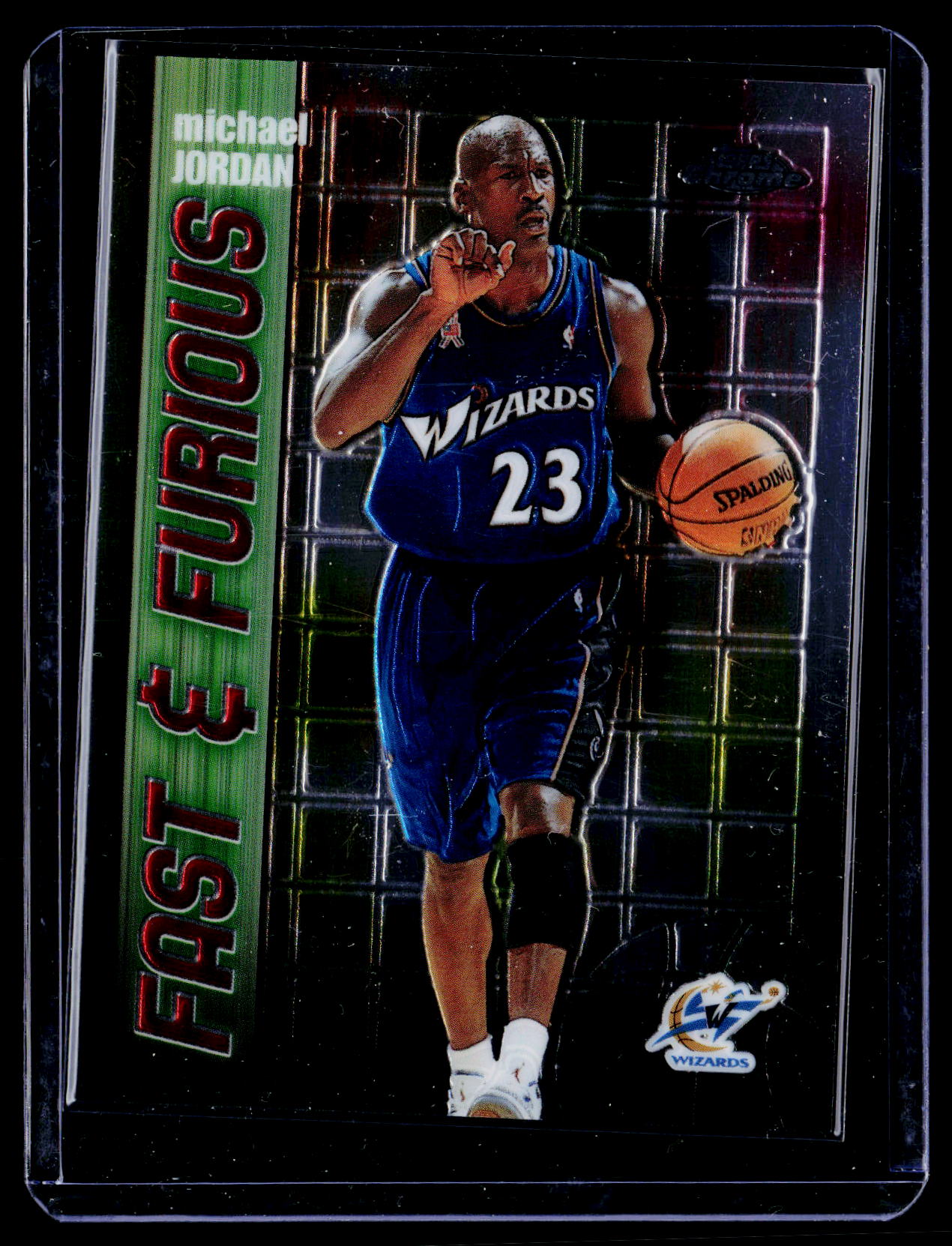 2001-02 Topps Chrome #FF05 Michael Jordan Fast and Furious