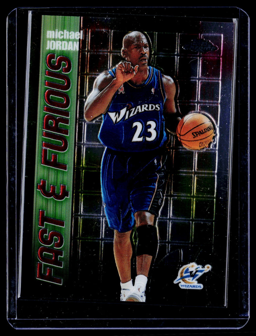 2001-02 Topps Chrome #FF05 Michael Jordan Fast and Furious