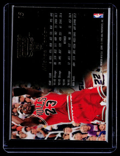 1995-96 Flair #15 Michael Jordan