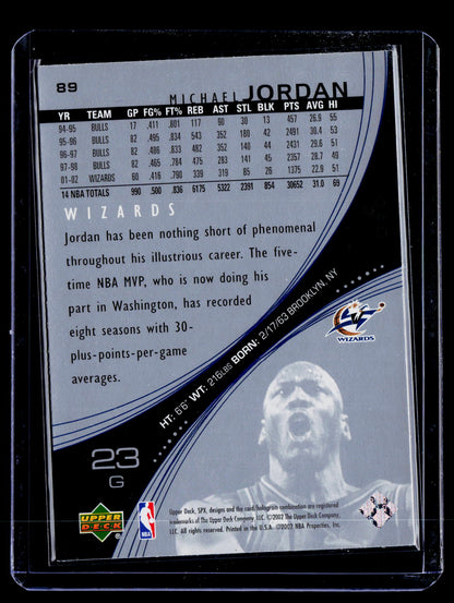 2002-03 SPx #89 Michael Jordan