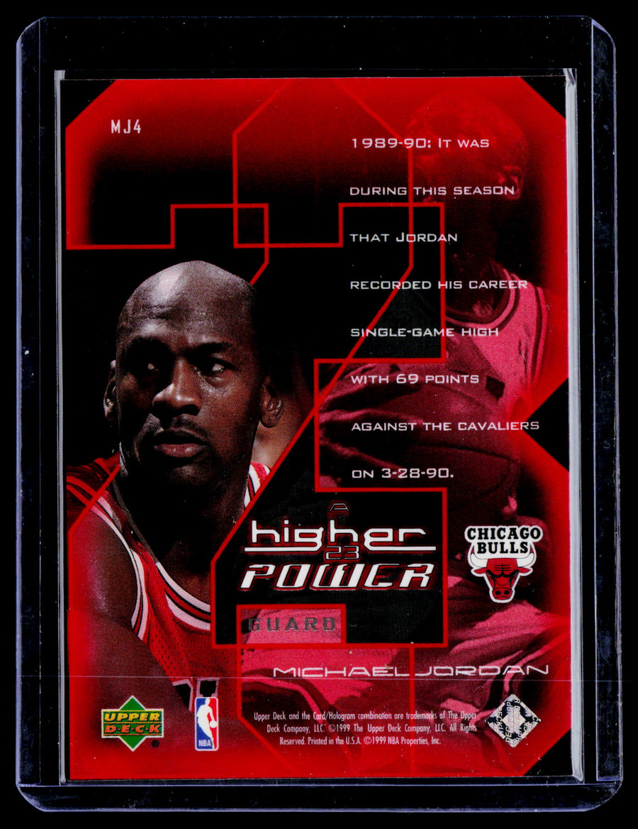 1999-00 Upper Deck #MJ4 Michael Jordan MJ: A Higher Power