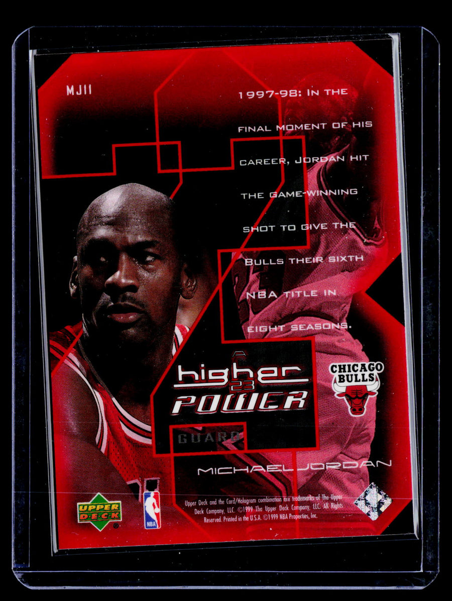 1999-00 Upper Deck #MJ11 Michael Jordan MJ: A Higher Power