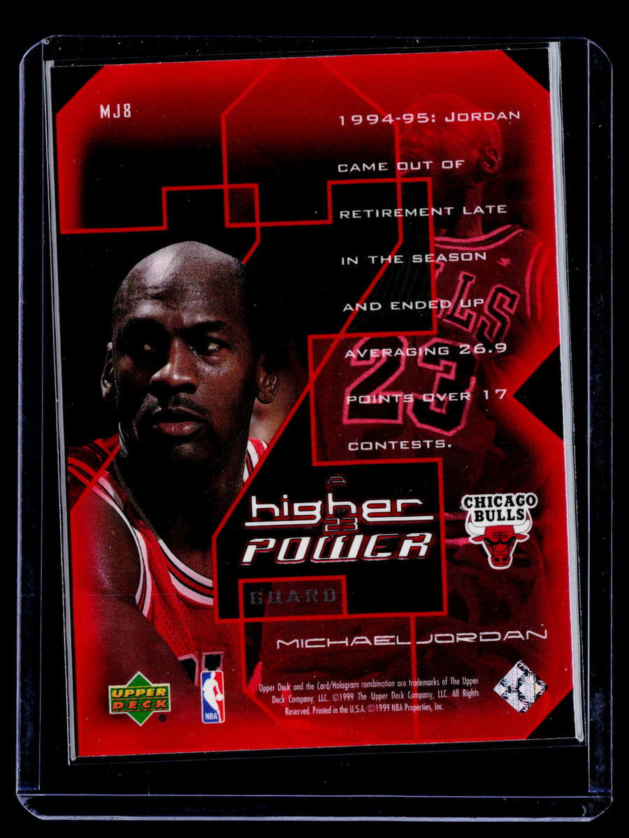 1999-00 Upper Deck #MJ8 Michael Jordan MJ: A Higher Power