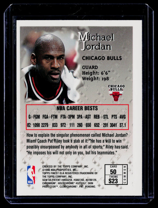 1996-97 Finest #50 Michael Jordan
