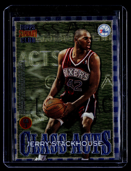 1996-97 Stadium Club #CA1 Michael Jordan / Jerry Stackhouse Class Acts