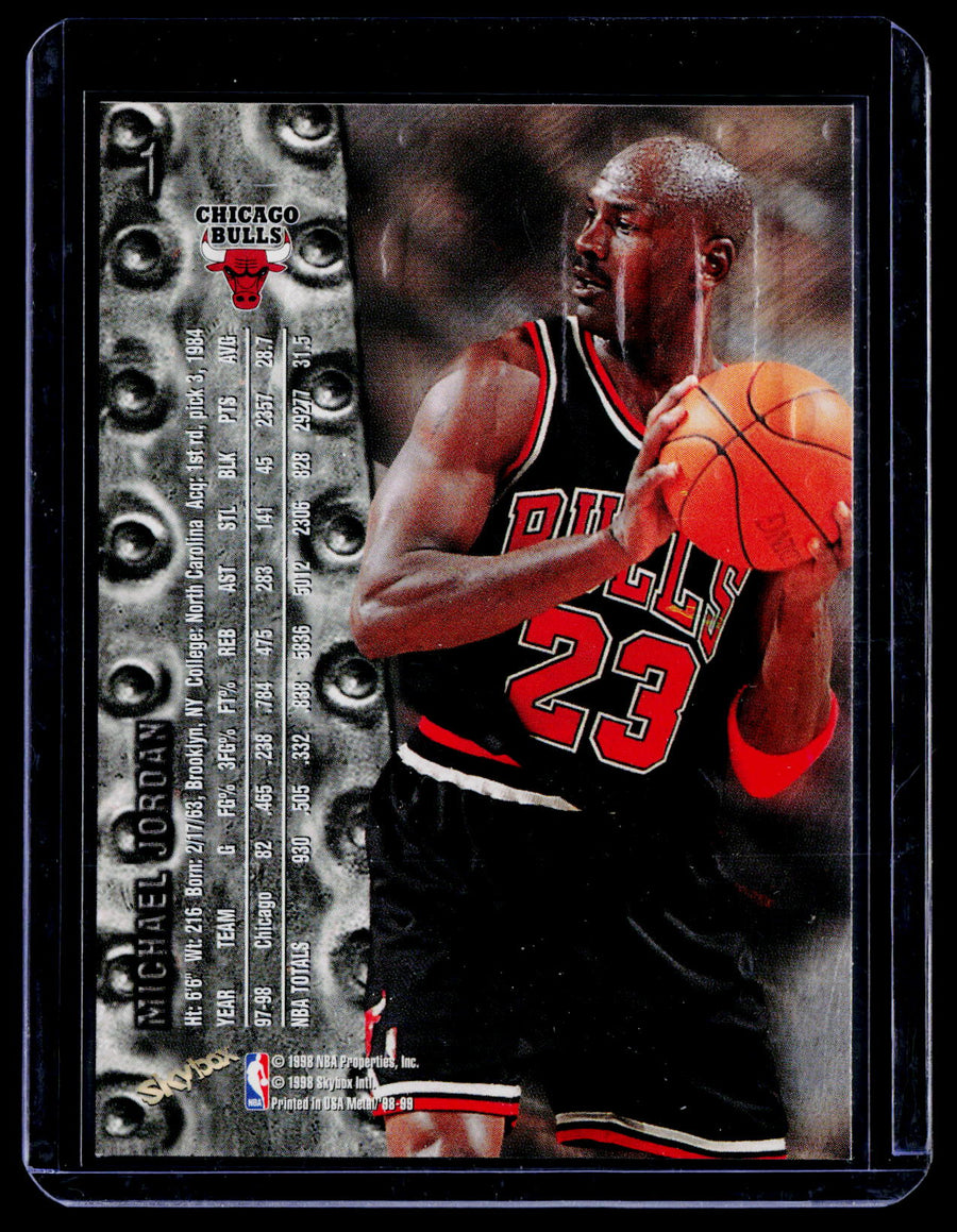 1998-99 Metal Universe #1 Michael Jordan