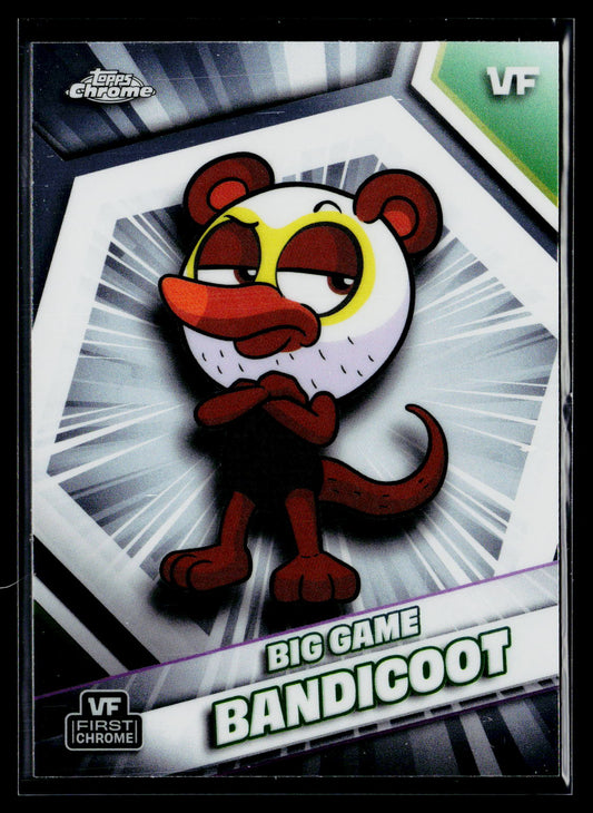 2026 Topps Chrome VeeFriends #33 Big Game Bandicoot