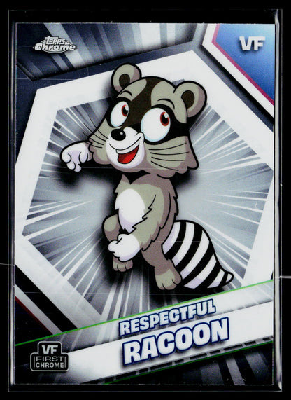 2026 Topps Chrome VeeFriends #147 Respectful Racoon