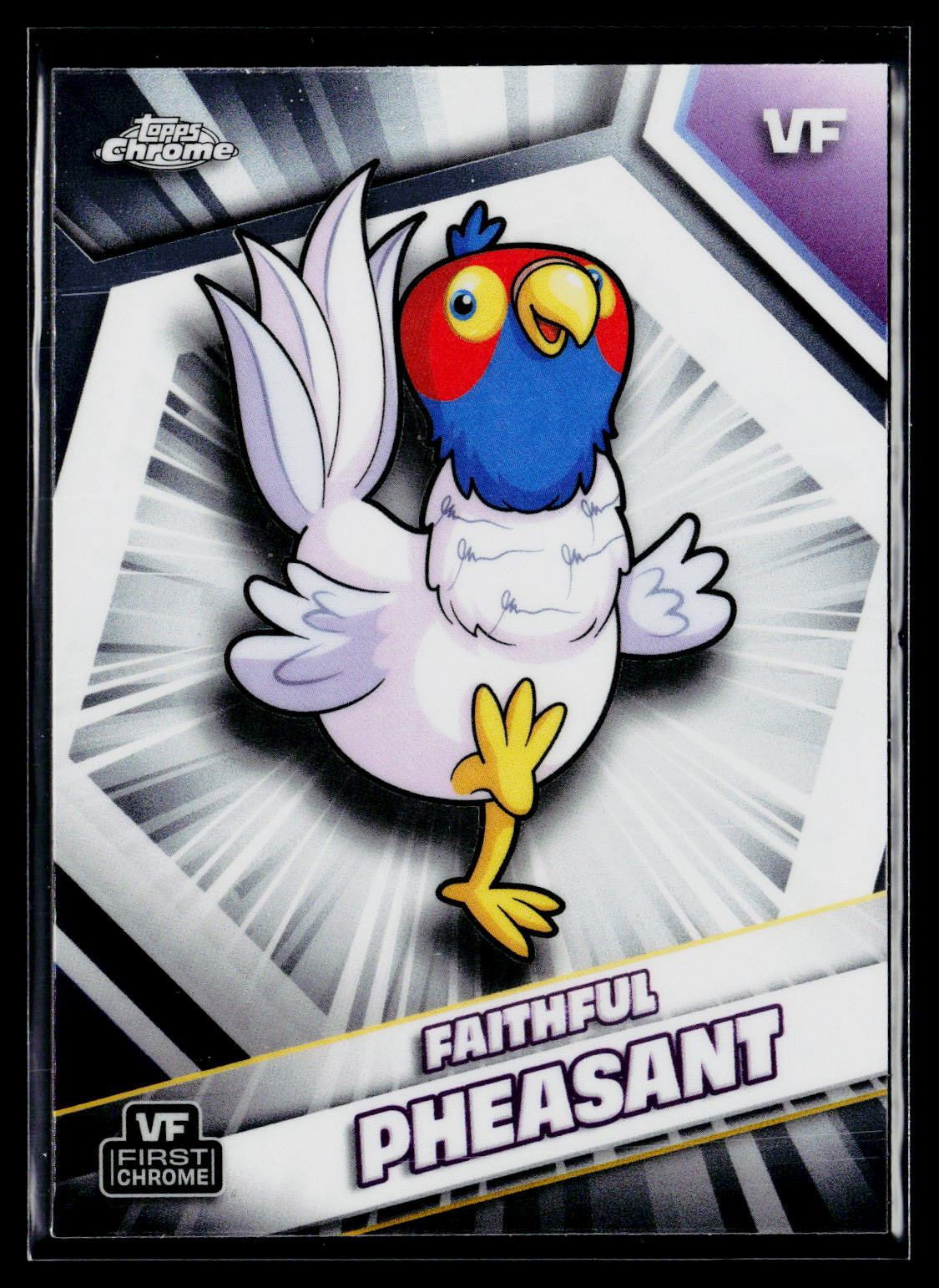 2026 Topps Chrome VeeFriends #73 Faithful Pheasant