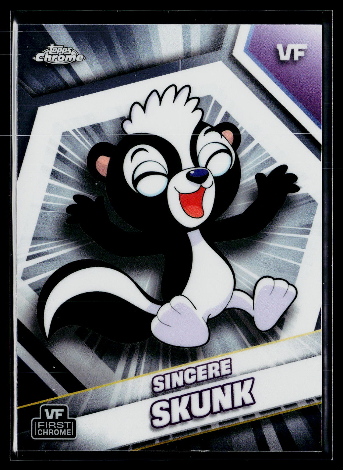 2026 Topps Chrome VeeFriends #158 Sincere Skunk