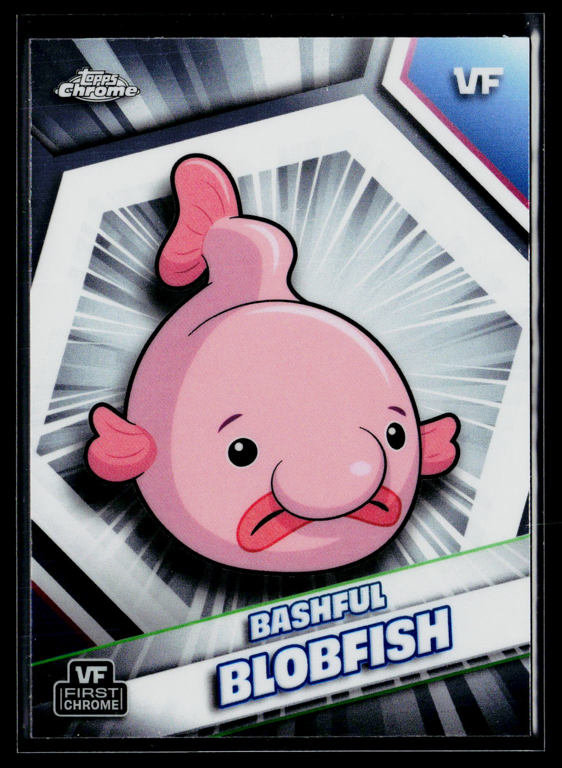 2026 Topps Chrome VeeFriends #29 Bashful Blobfish