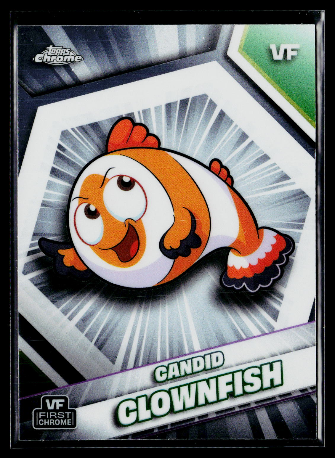 2026 Topps Chrome VeeFriends #42 Candid Clownfish