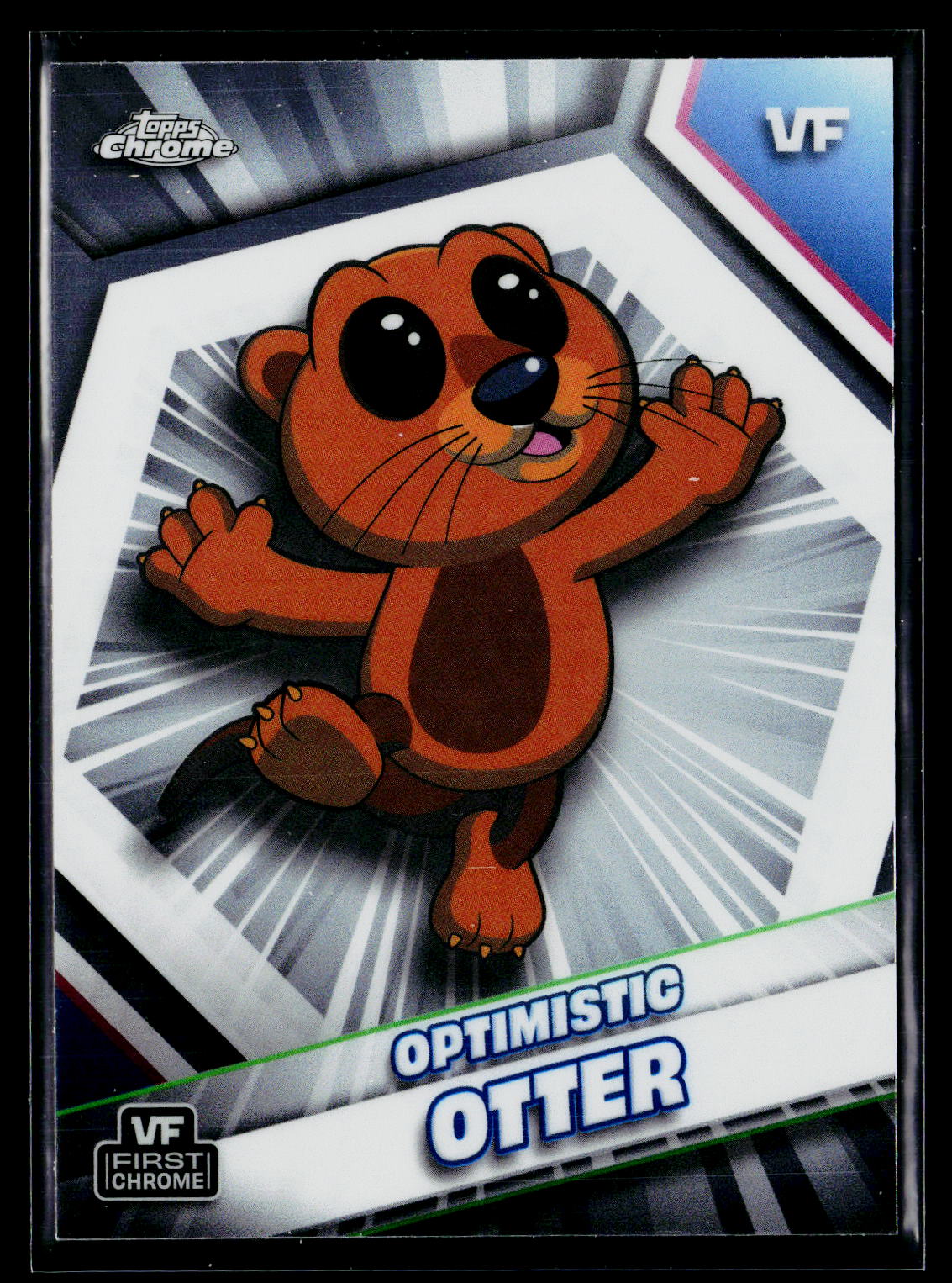 2026 Topps Chrome VeeFriends #129 Optimistic Otter