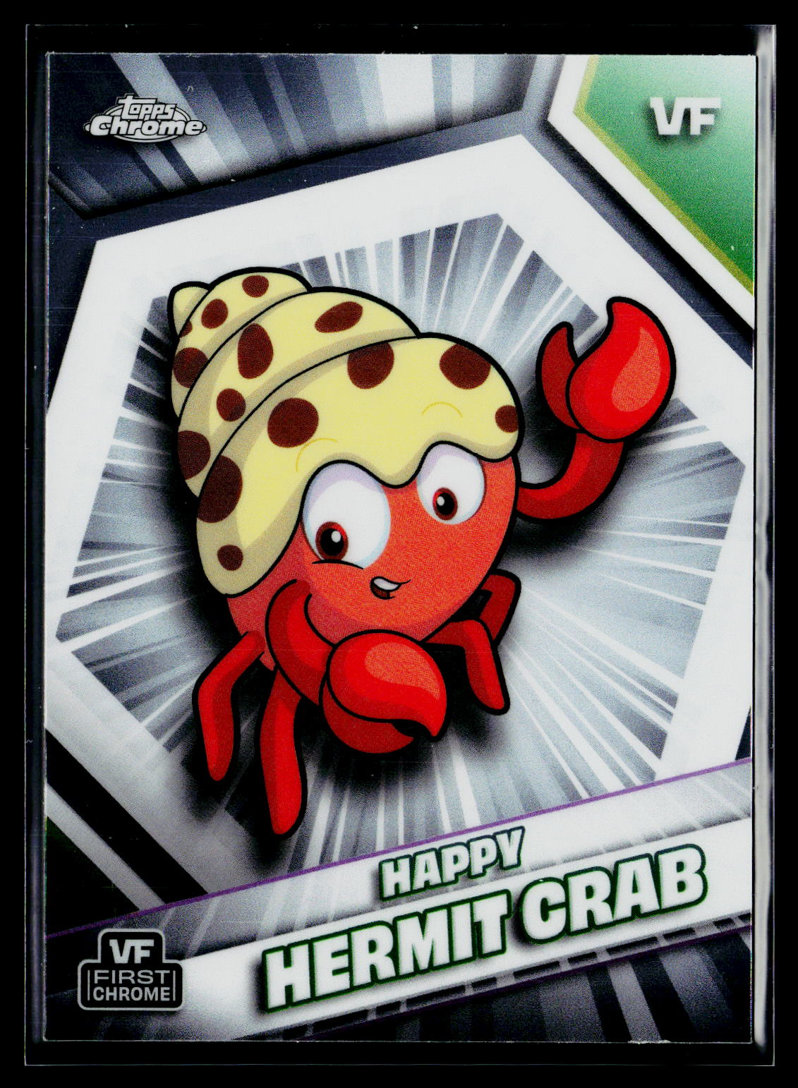 2026 Topps Chrome VeeFriends #90 Happy Hermit Crab