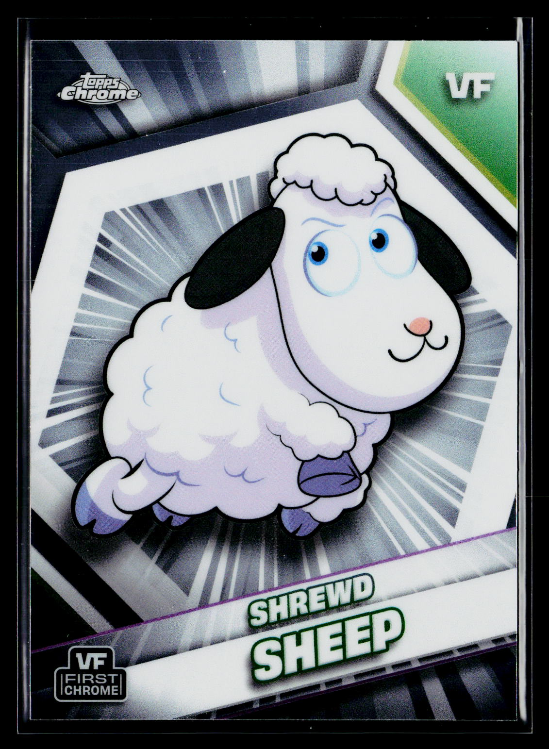 2026 Topps Chrome VeeFriends #157 Shrewd Sheep