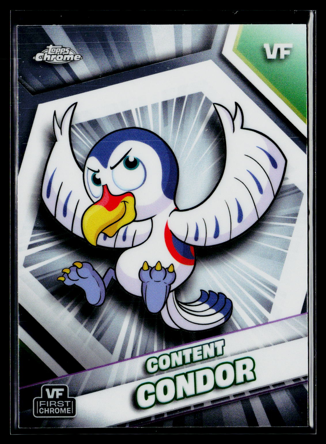 2026 Topps Chrome VeeFriends #57 Content Condor
